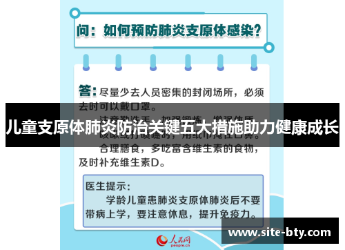 儿童支原体肺炎防治关键五大措施助力健康成长